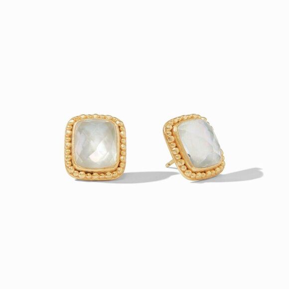 Brand New. $135 Julie Vos Marbella Stud Earrings - Picture 1 of 6